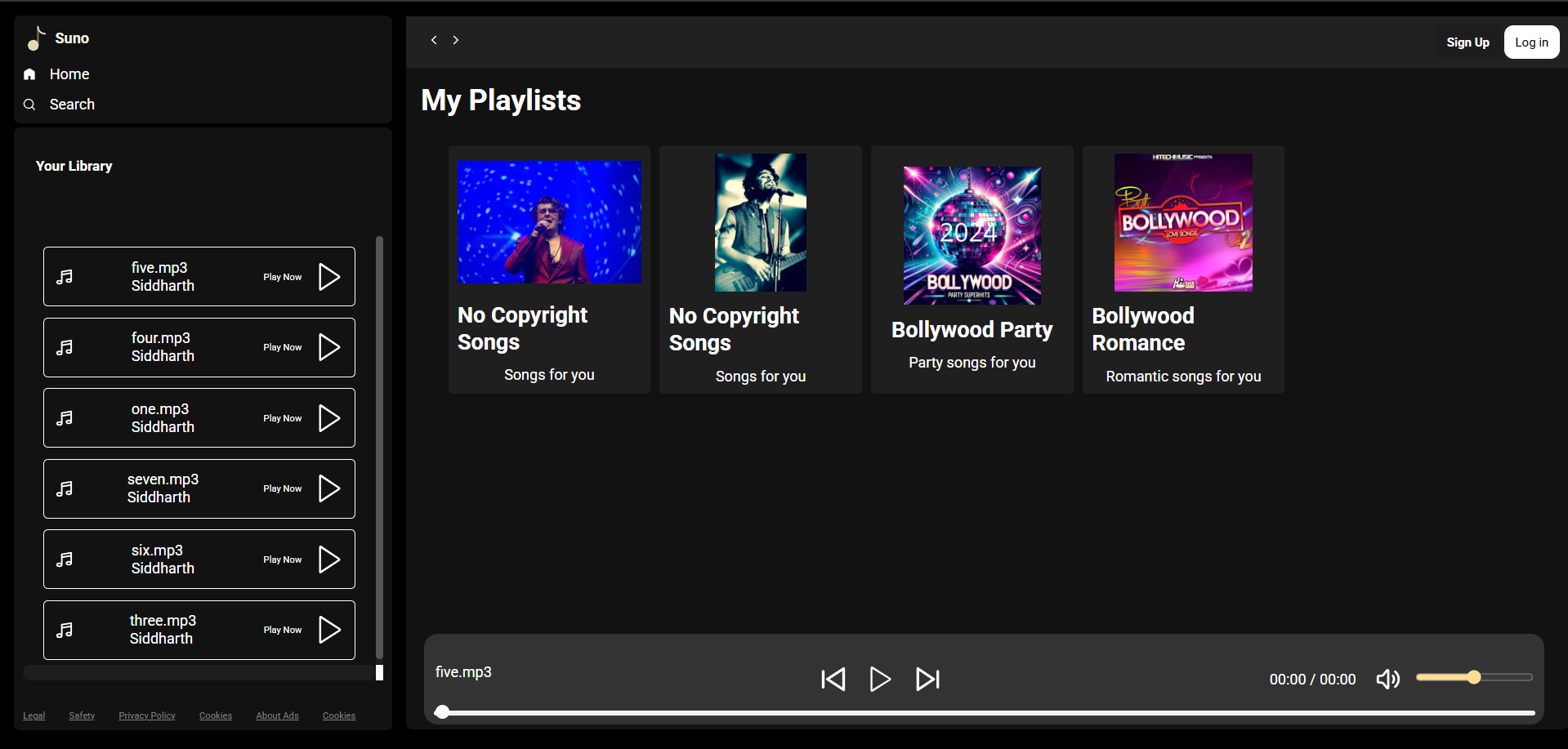 Suno - Music Player
